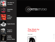 Tablet Screenshot of cortesstudio.com